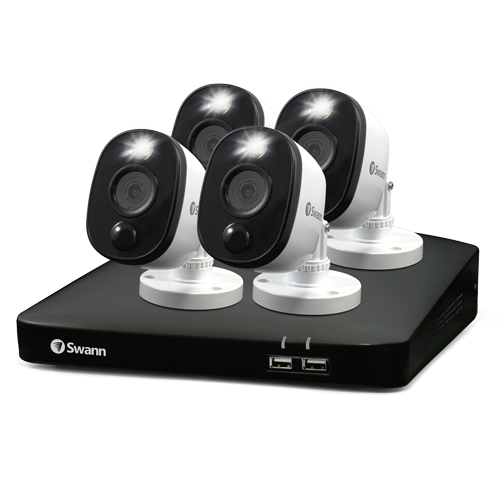 4 Camera 8 Channel 1080p Full HD DVR Security System