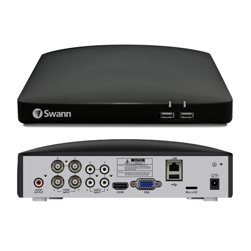 Home 4 Camera 8 Channel 1080p Full HD DVR 1TB HDD Security System