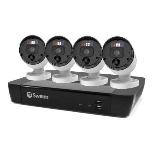 4 Camera 8 Channel 4K Ultra HD Professional Professional NVR