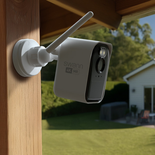 Swann MaxRanger4K™ Mini Long-Range Wireless Security System with 3