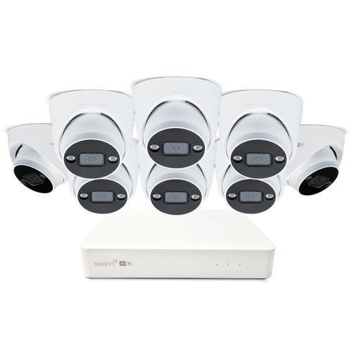AdvancedX™ Wired 3K/5MP NVR Security System with 24/7 Recording