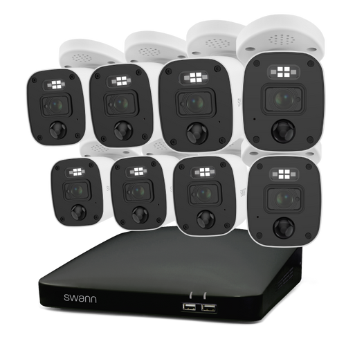 Home 8 Camera 8 Channel 4K Ultra HD DVR 1TB HDD Security System