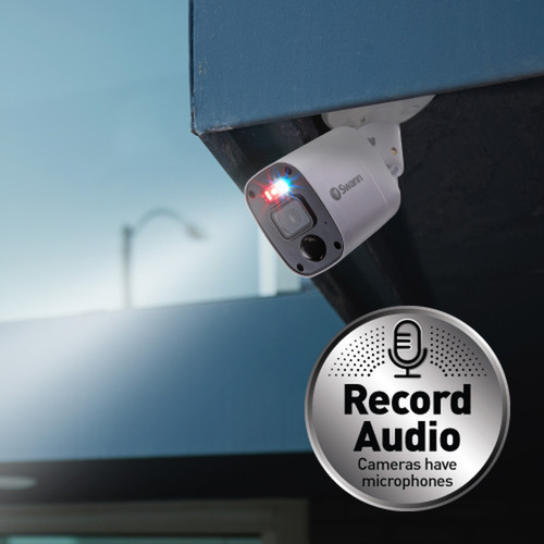 Home 1080p Full HD DVR Audio/Video Add-On Security Camera 4 pack