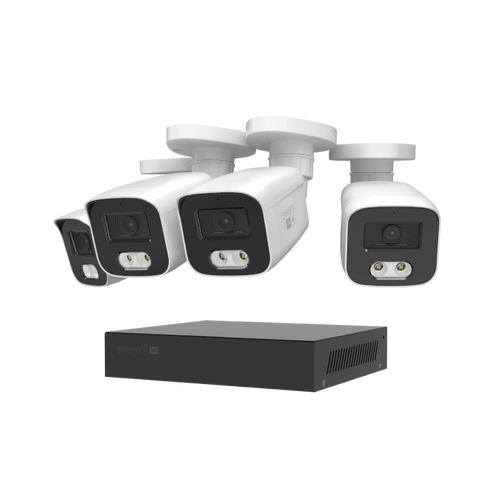Swann EliteX™ 6K/12MP NVR Security System with 4 Bullets Cameras