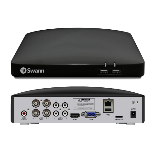 Home 4 Camera 8 Channel 1080p Full HD DVR 1TB HDD Security System