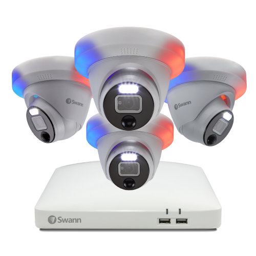 Home 4 Camera 8 Channel 4K Ultra HD DVR Security System