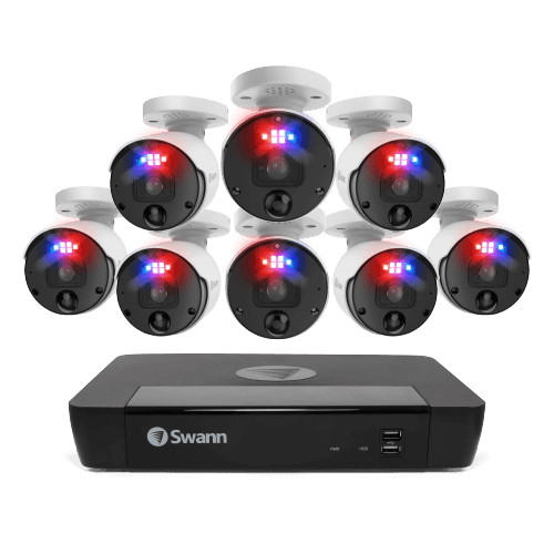 8 Camera 8 Channel 4K Ultra HD Professional Professional NVR Security System
