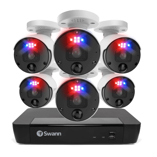 6 Camera 8 Channel 4K Ultra HD Professional NVR Security System | SWNVK-889806