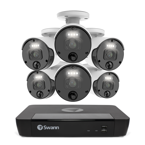 6 Camera 8 Channel 4K Master-Series NVR Security System | SONVK-876806