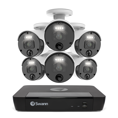 6 Camera 8 Channel 4K Master-Series NVR Security System | SONVK-876806