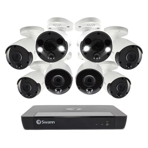8 Camera 16 Channel 4K Ultra HD Professional NVR Security System | CONV16-85806B2FB