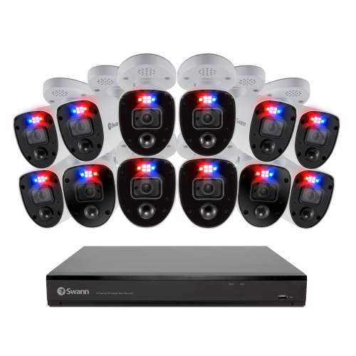 Home 12 Camera 16 Channel 4K Ultra HD DVR Security System | SODVK-16558012RL