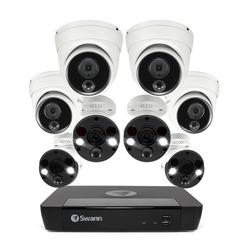 8 Camera 8 Channel 4K Ultra HD Professional NVR Security System | SONVK-886804FB4D