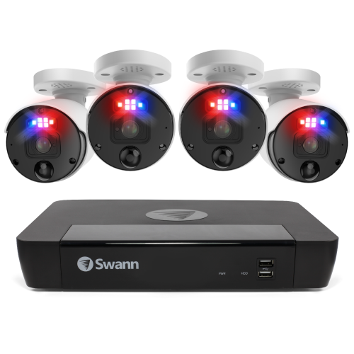 4 Camera 8 Channel 12MP Professional NVR Security System