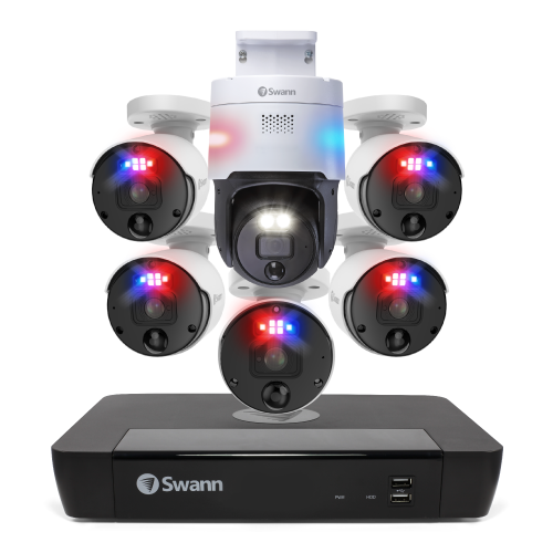 6 Camera 8 Channel 12MP Professional NVR Security System | SONVK-890005B1PT