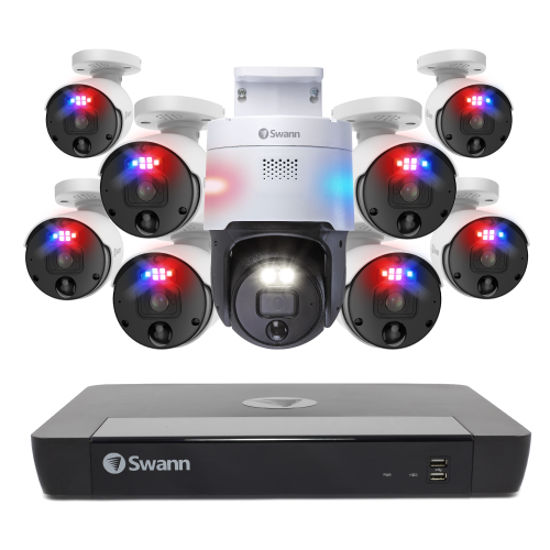 9 Camera 16 Channel 4K Ultra HD Professional NVR Security System - SONVK-16898081PT