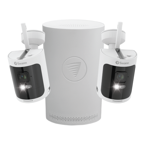 AllSecure600 2K Wireless Security Kit with 2 x Wire-Free Cameras & NVR Tower | SWNVK-600SD2