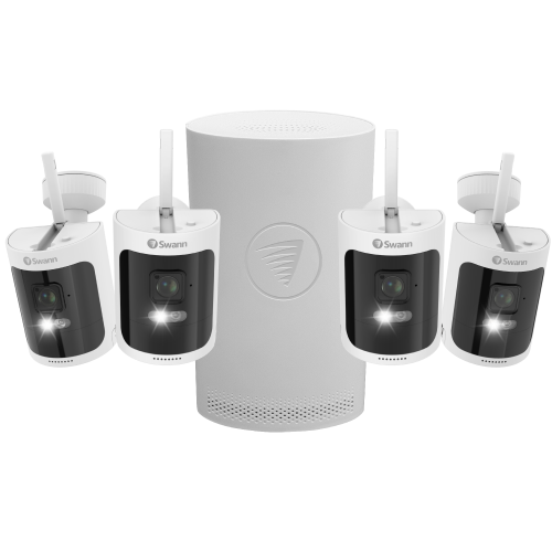 AllSecure600 2K Wireless Security Kit with 4 x Wire-Free Cameras & NVR Tower | SONVK-600SD4