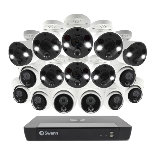 16 Camera 16 Channel 4K Ultra HD Professional NVR Security System | CONV16-86808D8FB