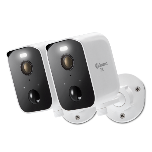 CoreCam 2K Wireless Spotlight Cameras with 2-Way Talk, Siren & Heat + Motion Detection | SWIFI-COREPROPK2