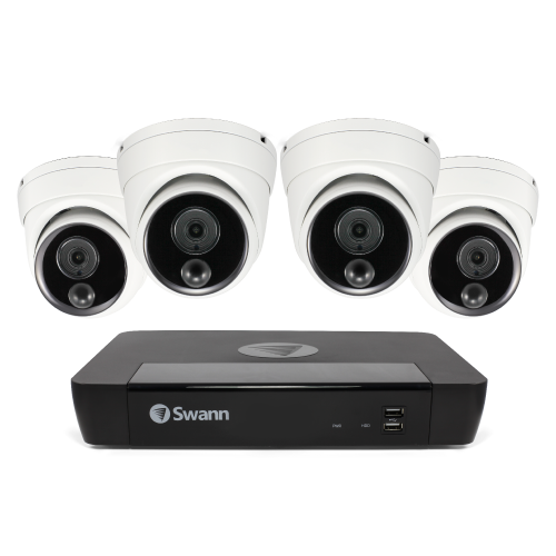 4 Camera 8 Channel 4K Master-Series NVR Security System | SONVK-876804D