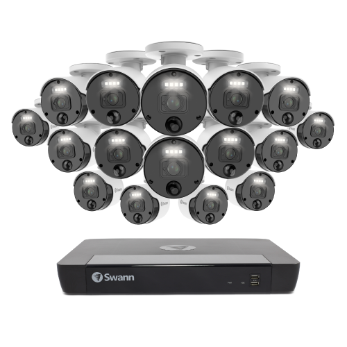 16 Camera 16 Channel 4K Master-Series NVR Security System | SONVK-1676816