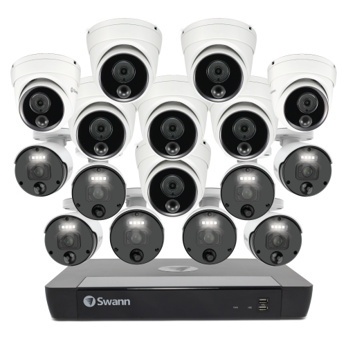 16 Camera 16 Channel 4K Master-Series NVR Security System | SONVK-1676808B8D