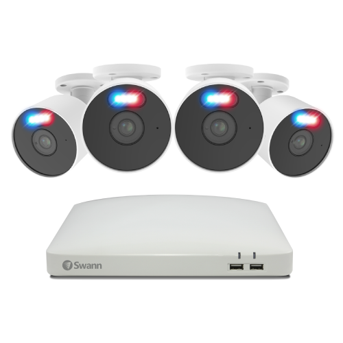 4 Camera 8 Channel 1080p Full HD Audio/Video DVR Security System | SWDVK-84880W4AOC