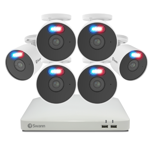 6 Camera 8 Channel 1080p Full HD Audio/Video DVR Security System | SWDVK-84880W6AOC