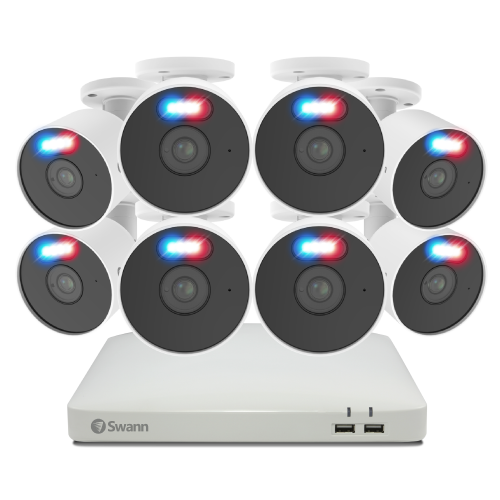 8 Camera 8 Channel 1080p Full HD Audio/Video DVR Security System | SWDVK-84880W8AOC