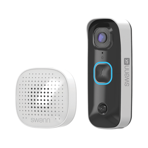 Buddy4K Video Doorbell with SwannShield AI Voice Assistant | SWIFI-4KBUDDY