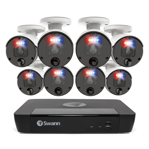 Master Series Professional 8 Camera 8 Channel 4K NVR Security System