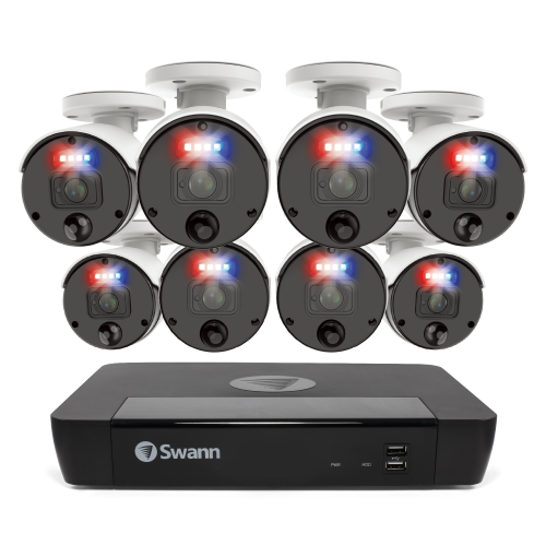 Master Series Professional 8 Camera 8 Channel 4K NVR Security System