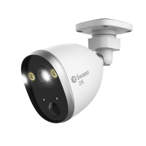 Refurbished 2KO Outdoor Wi-Fi Spotlight Security Camera with 2-Way Talk, Siren & Heat + Motion Detection | SWIFI-2KOCAM