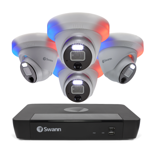 4 Camera 8 Channel 12MP Professional NVR Security System | SWNVK-890004DE