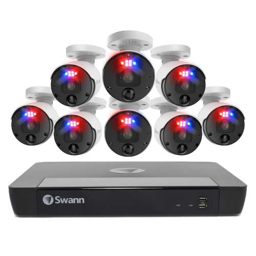 8 Camera 16 Channel 4K Ultra HD Professional NVR Security System |  SWNVK-1689808