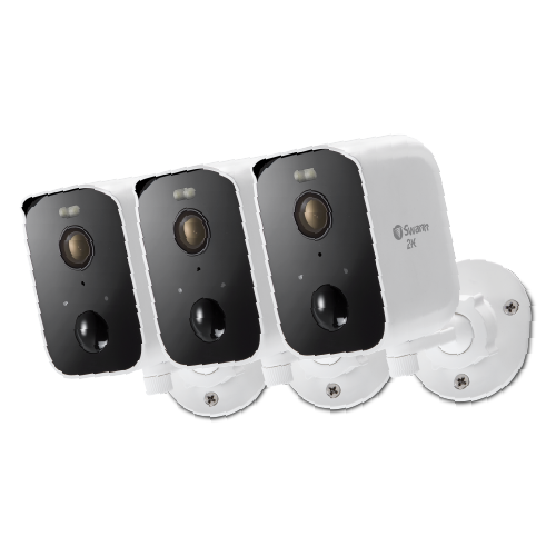CoreCam 2K Wireless Spotlight Cameras with 2-Way Talk, Siren & Heat + Motion Detection | SWIFI-COREPROPK3