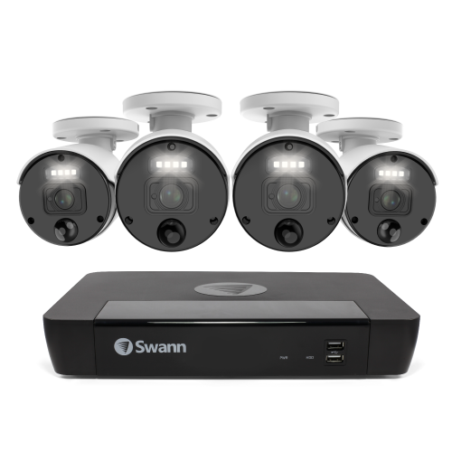4 Camera 8 Channel 4K Master-Series NVR Security System | SWNVK-876804