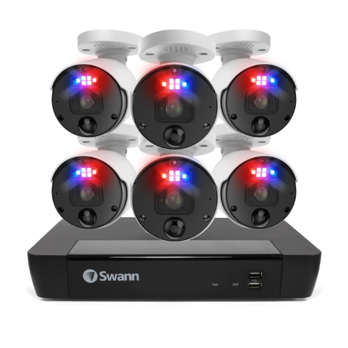 6 Camera 8 Channel 12MP Professional NVR Security System | SWNVK-890006