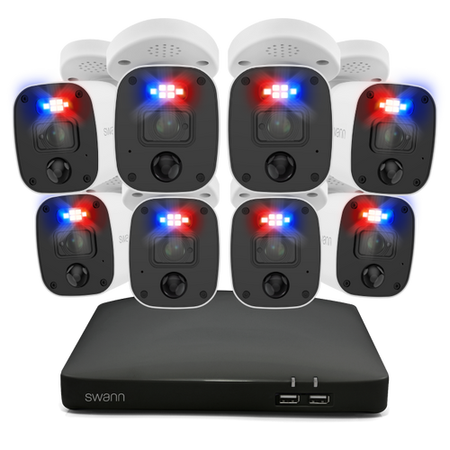 Home 8 Camera 8 Channel 4K Ultra HD DVR 1TB HDD Security System with Mic | SWDVK-858808MQ1TB