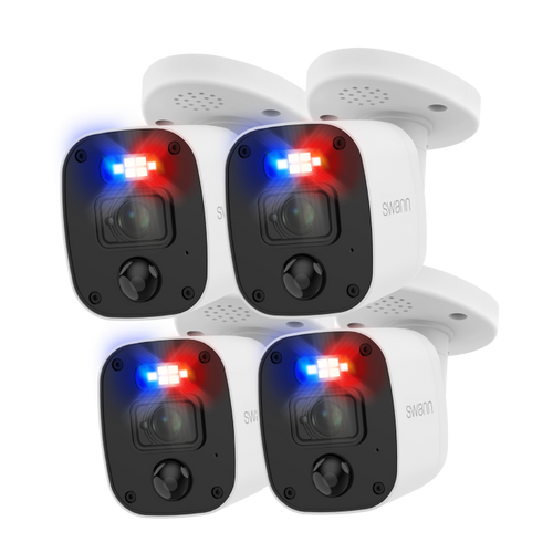 Home 4K Add-On Bullet Camera - 4 Pack | SRPRO-4KMQBWB4