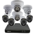 Home 8 Camera 8 Channel 1080p DVR Security System | SODVK-846804SL4DE