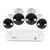 4 Camera 8 Channel 4K Ultra HD White NVR Security System - SWNVK-88680W4FB