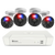 4 Camera 8 Channel 4K Ultra HD Professional NVR Security System | SWNVK-88980W4