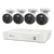 4 Camera 8 Channel 4K Ultra HD Professional NVR Security System | SWNVK-88980W4