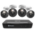 4 Camera 8 Channel 4K Ultra HD Professional NVR Security System | SWNVK-889804