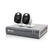 2 Camera 4 Channel 1080p Full HD DVR Security System - SWDVK-445802WL