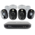 4 Camera 8 Channel 4K Ultra HD DVR Spotlight Security System | SWDVK-855804WL