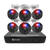 6 Camera 8 Channel 12MP Professional NVR Security System | SWNVK-890006