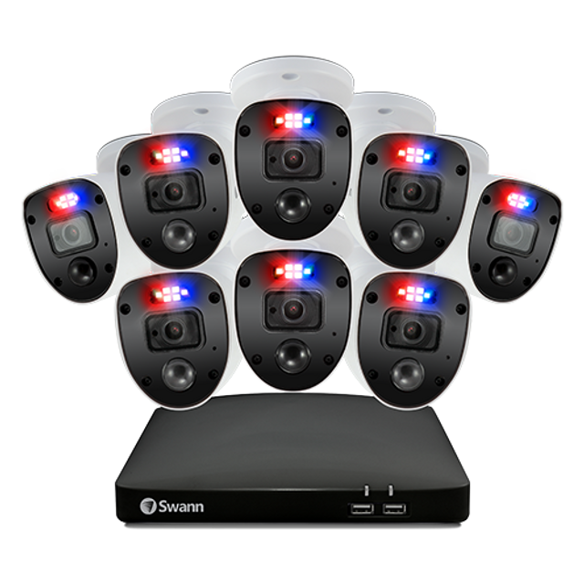 監視カメラ　Swann Smart Security System 1080P Amazon.com: Swann 1080p HD Security Camera System, 8-Ch DVR